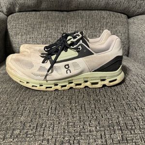 On cloud shoes. Size 13